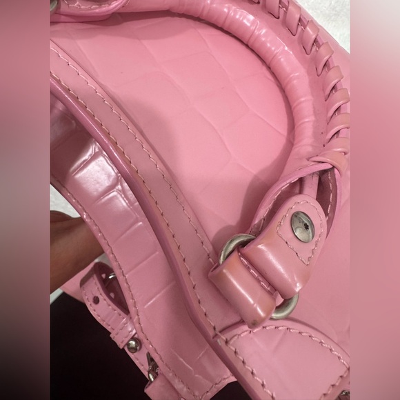 Balenciaga- Neo classic city bag crocodile embossed leather mini - Picture 13 of 14